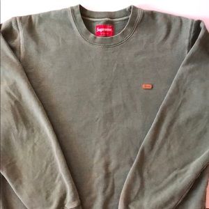 Men’s Supreme Green Sweatshirt